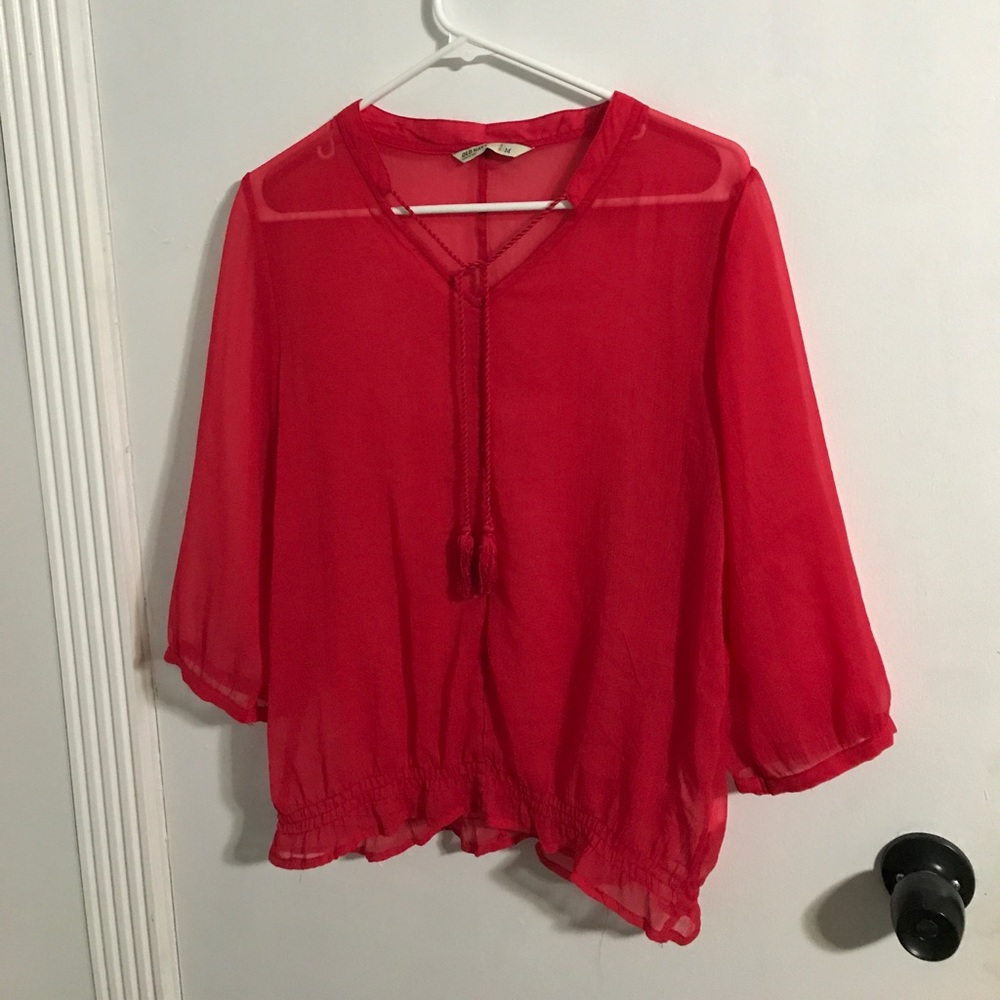 Cute pink blouse