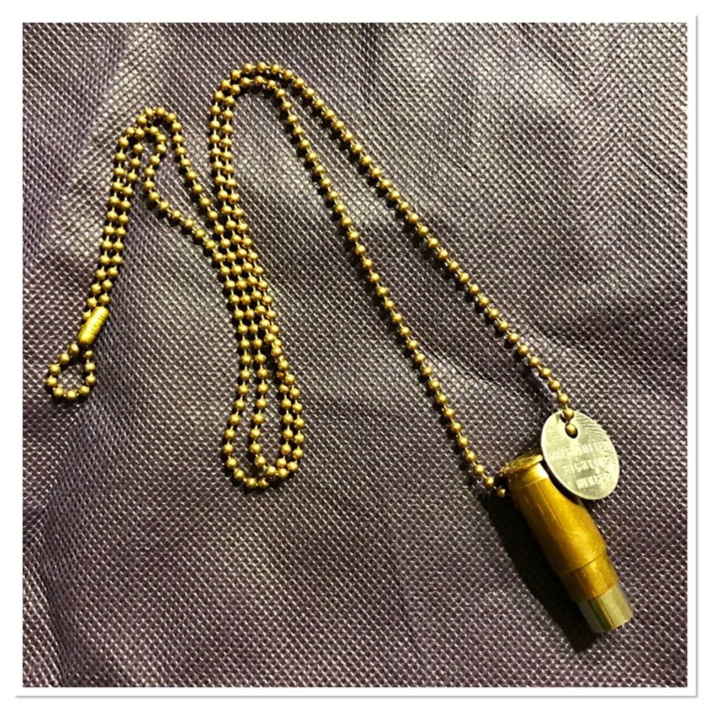 Half United Fighting Hunger 2 Tone Necklace