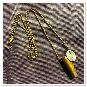 Half United Fighting Hunger 2 Tone Necklace