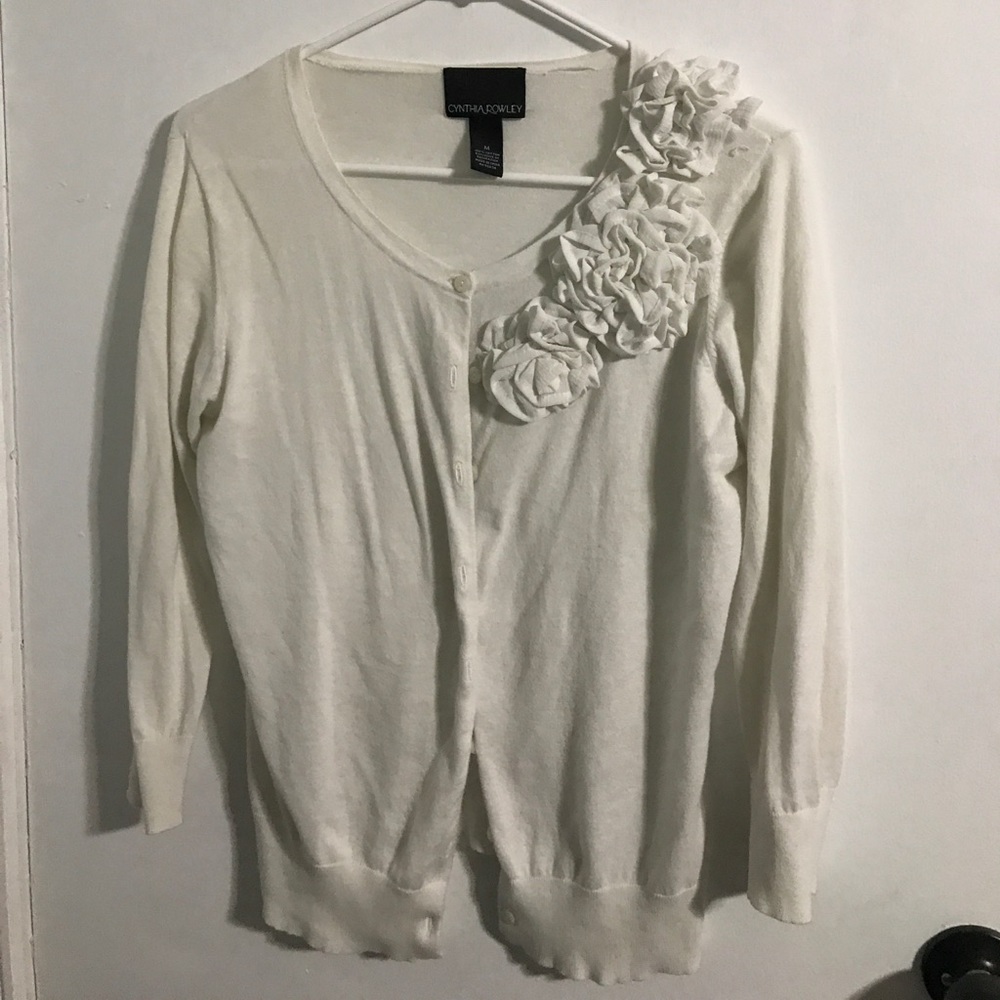 Cute white sweater
