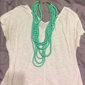 Kohls Long Plastic Bead Necklace