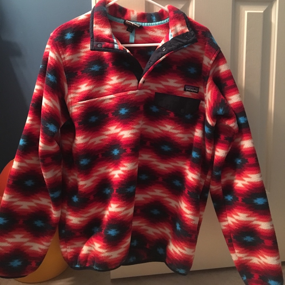 Patagonia synchilla fleece pullover