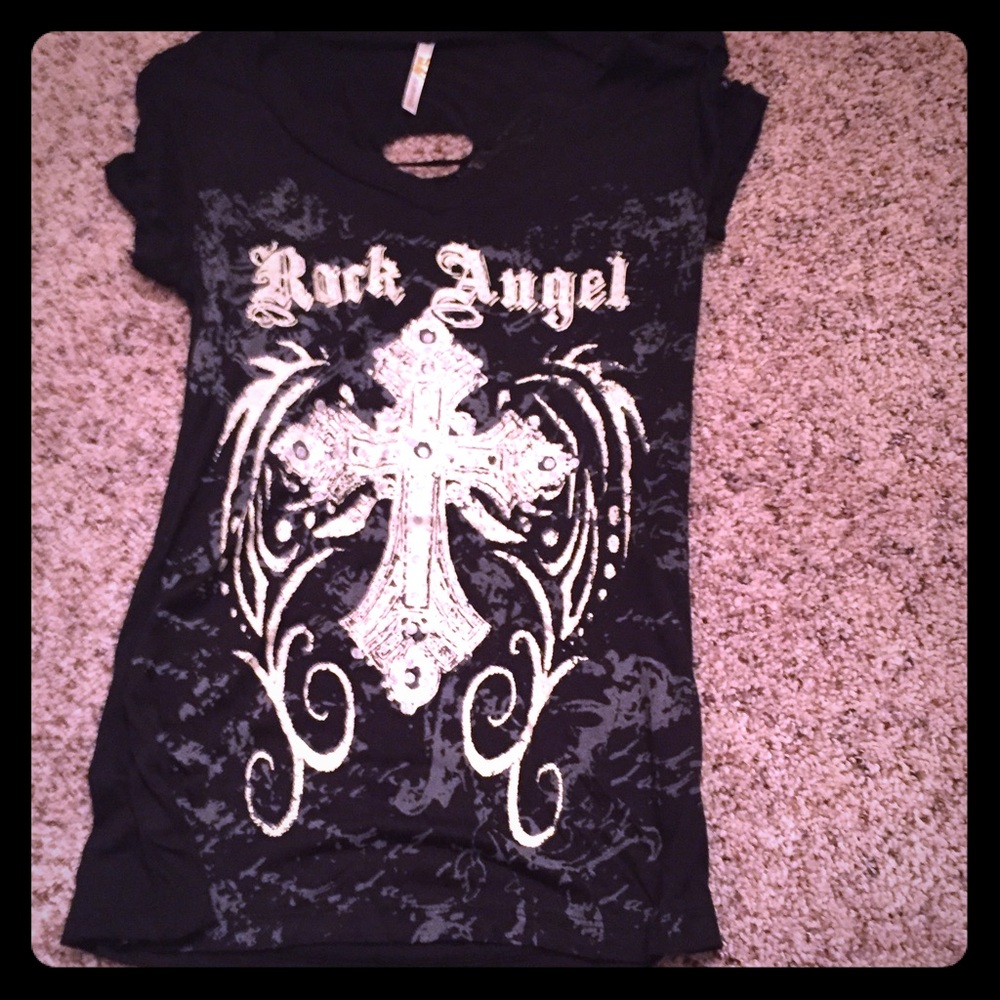 Angel wings and rock n roll