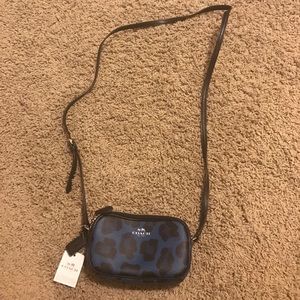 Coach cross body purse