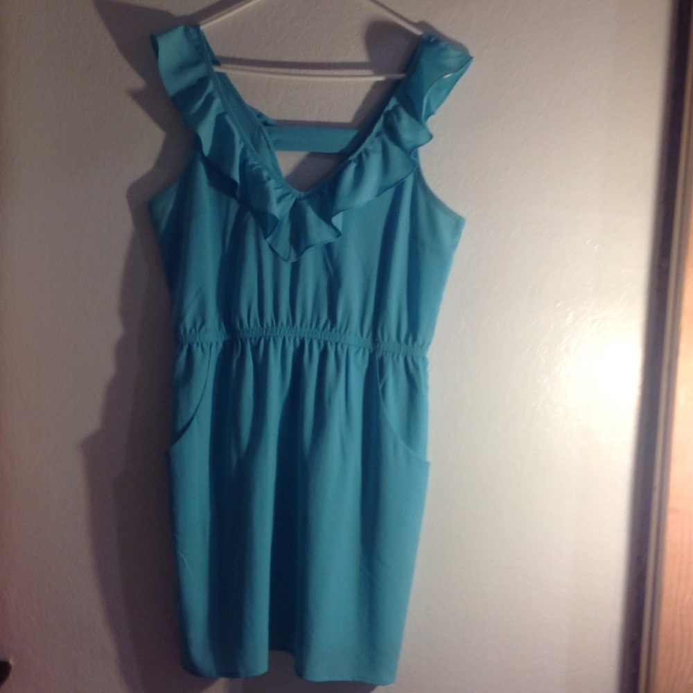 Ruffled Neck sundress, NWOT