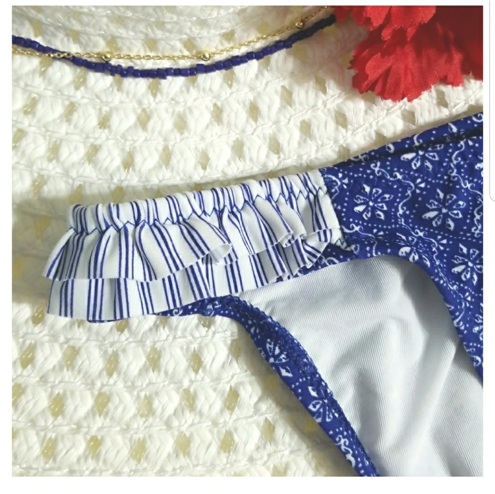 Royal Blue Bikini Bottom - Picture 3 of 5