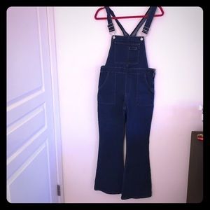 GAP demin overall worn twice only!