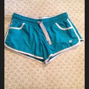 Vintage Woman's Nike Running Shorts Gray Tag Sz M