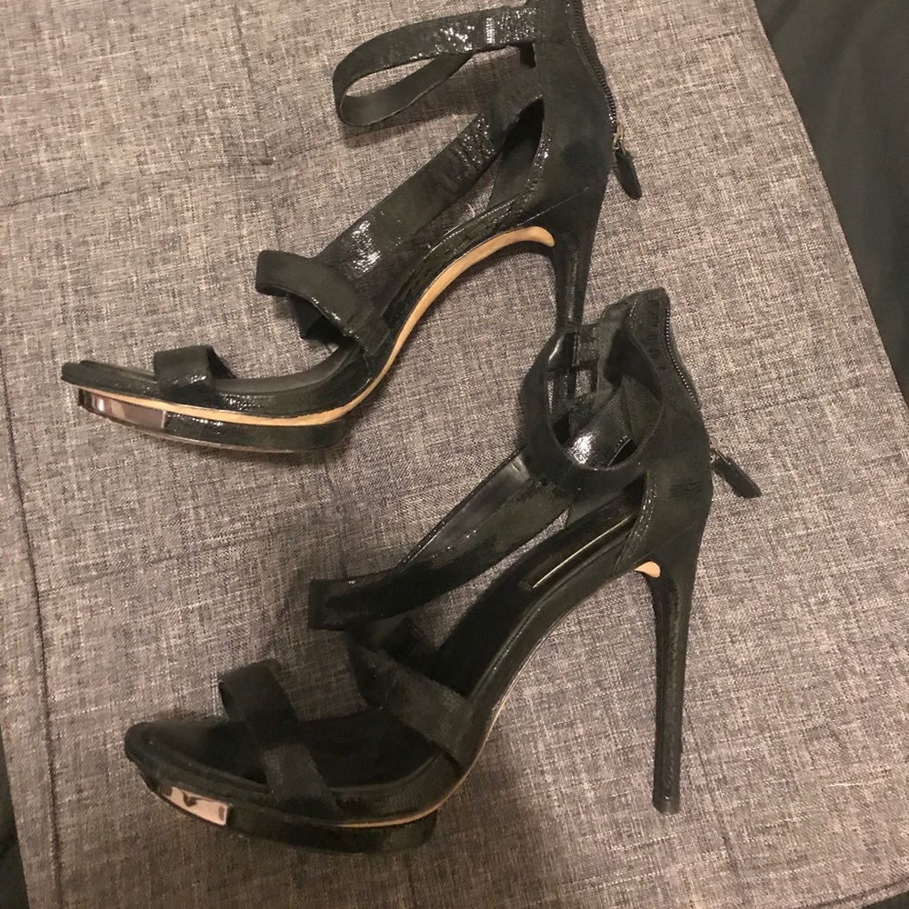 BCBG sandals worn once