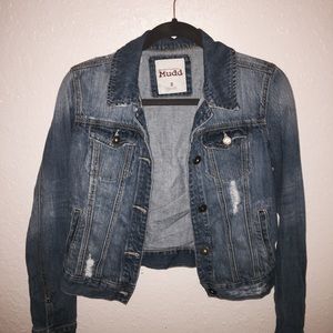 Mudd Distressed Denim Jacket