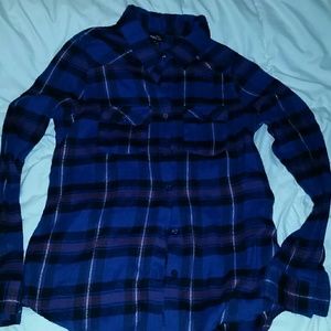 Plaid long sleeve shirt