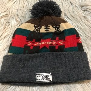 NWOT CROOKS AND CASTLES BEANIE