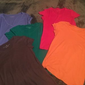 Banana Republic Scoop and V Neck Bundle