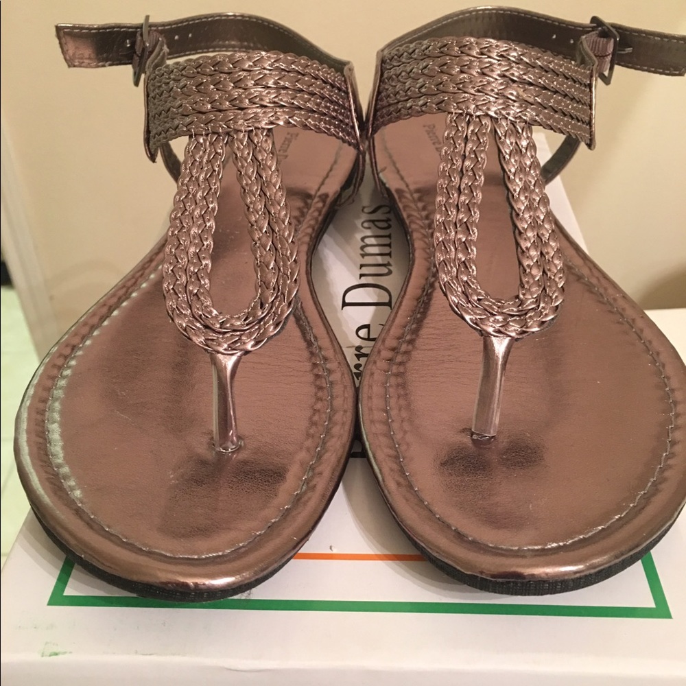 ‼️Sale! ✨Pierre Dumas Sandals size 11 wore once!