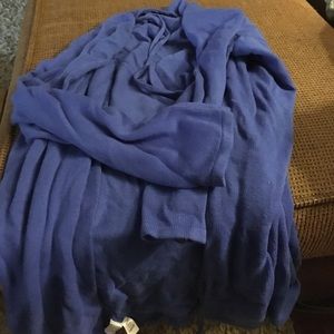 Cobalt blue Loft duster cardigan