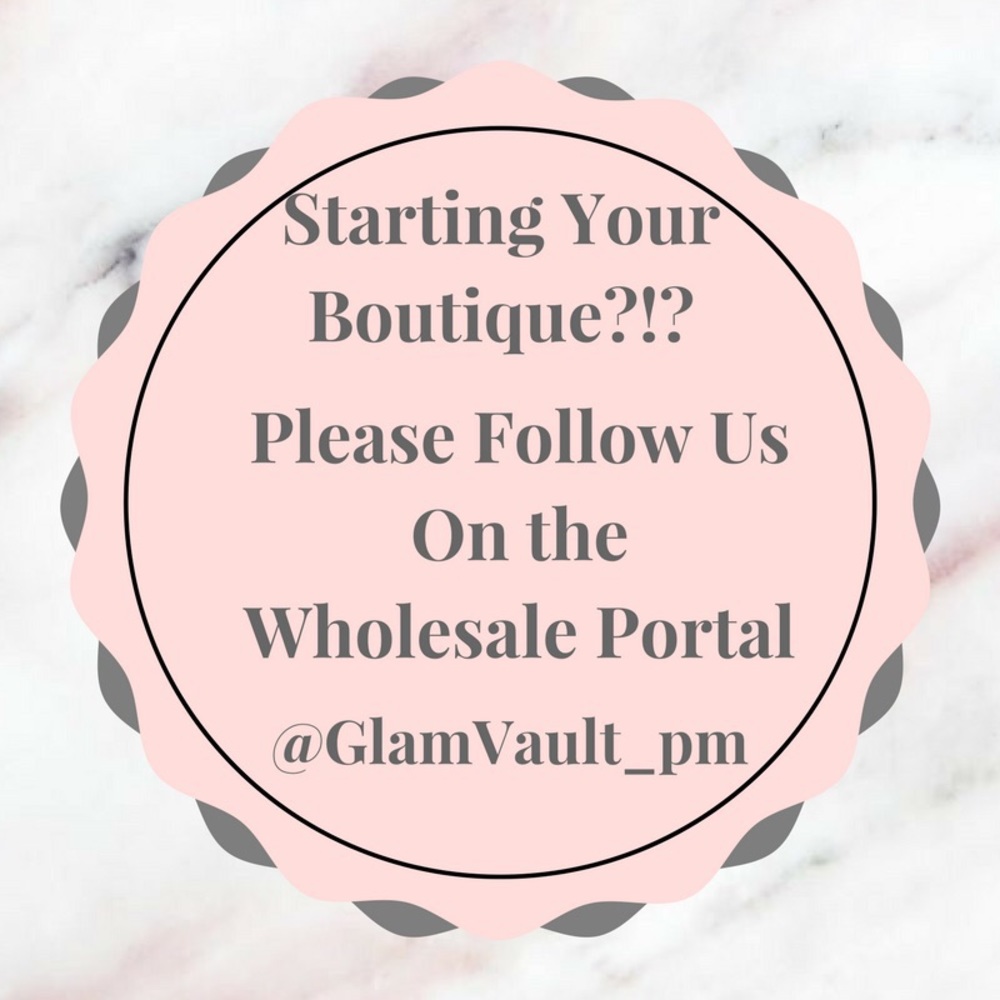 Now A Poshmark Brand Follow Us @GlamVault - Picture 1 of 5