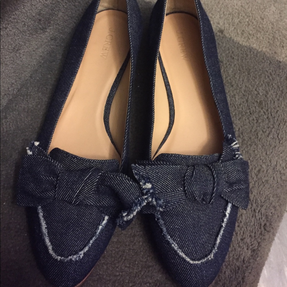 J crew ladies flats
