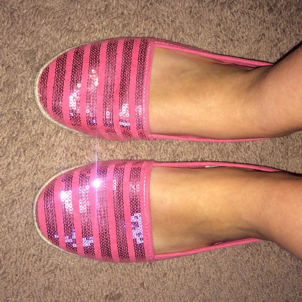 MOVING SALE Pink Flats - Charming Charlie