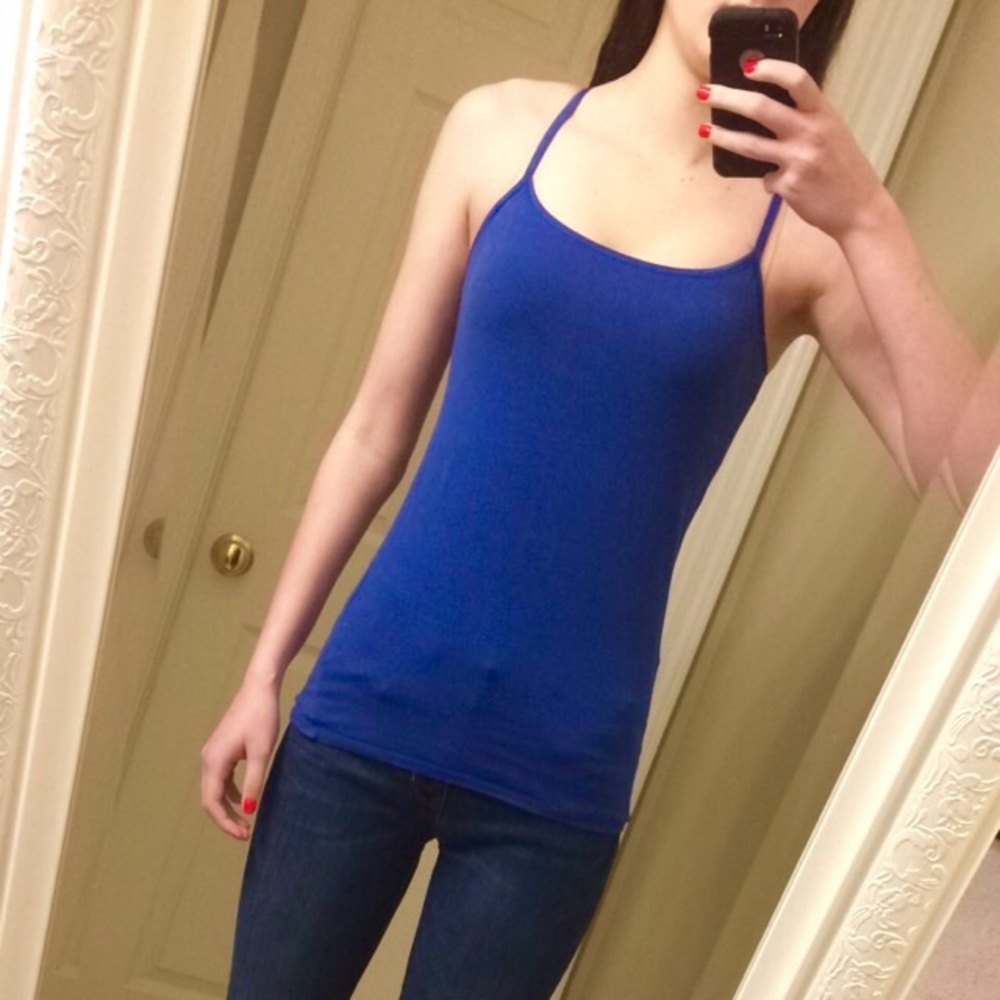 Royal Blue Stretch Cami
