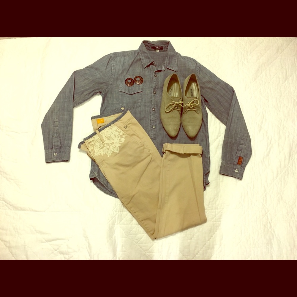 Anthropologie Pilcro Fit Hyphen Pants