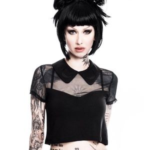 KILLSTAR Cody Mesh top