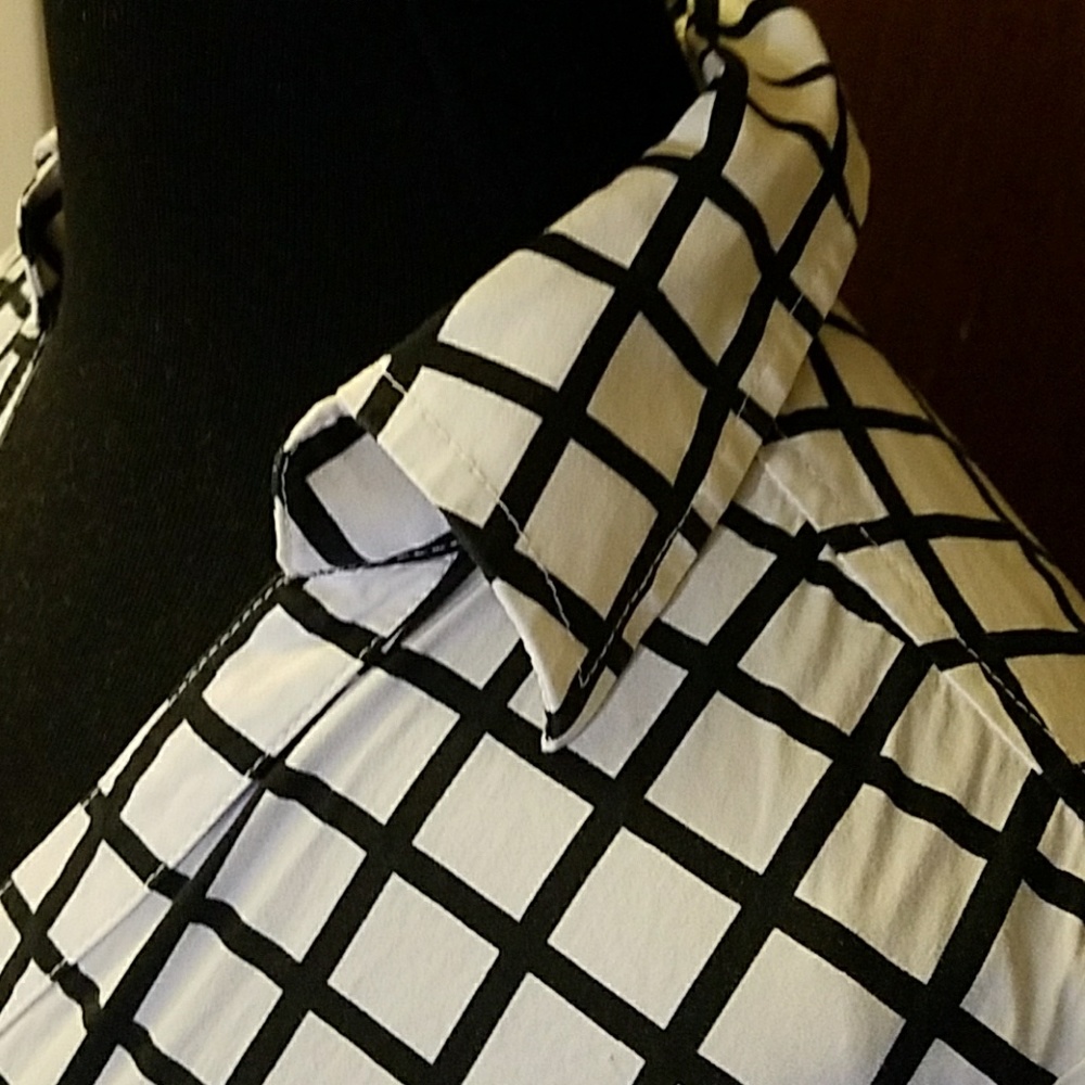 Express Design Studio Button Up Shirt - Picture 3 of 6