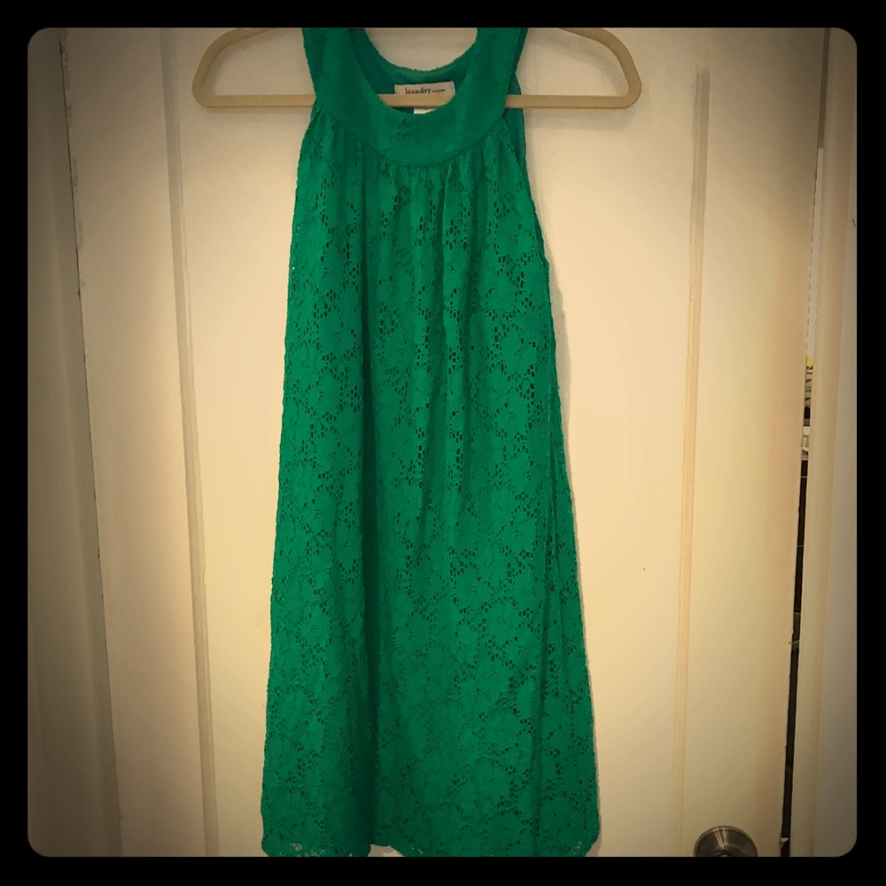 Green dress