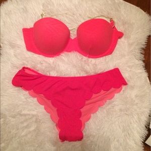 Victoria Secret Scalloped Bottoms ONLY