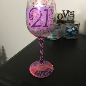 21 wine glass