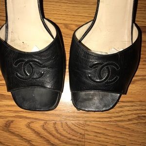 Chanel heels shoes size 38/8