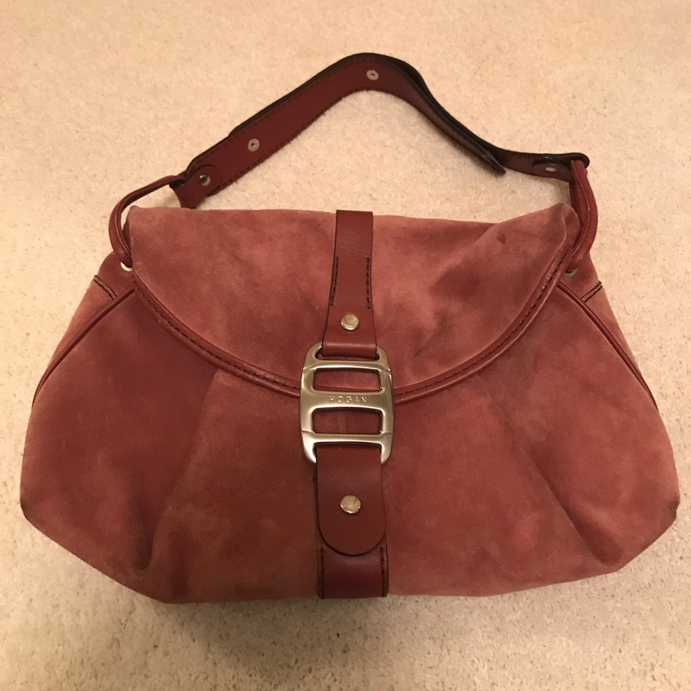 Suede HOGAN Handbag