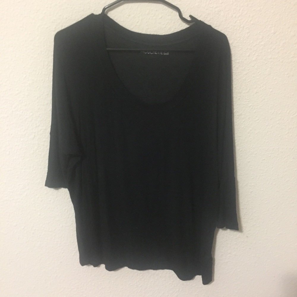 Dolman sleeve top