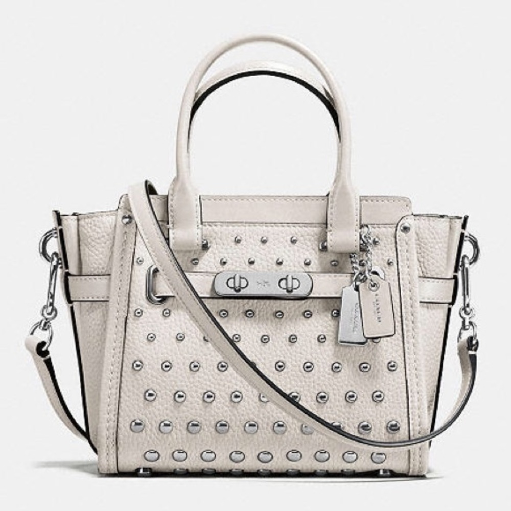 🚫Sold🚫COACH swagger21  pebble leather