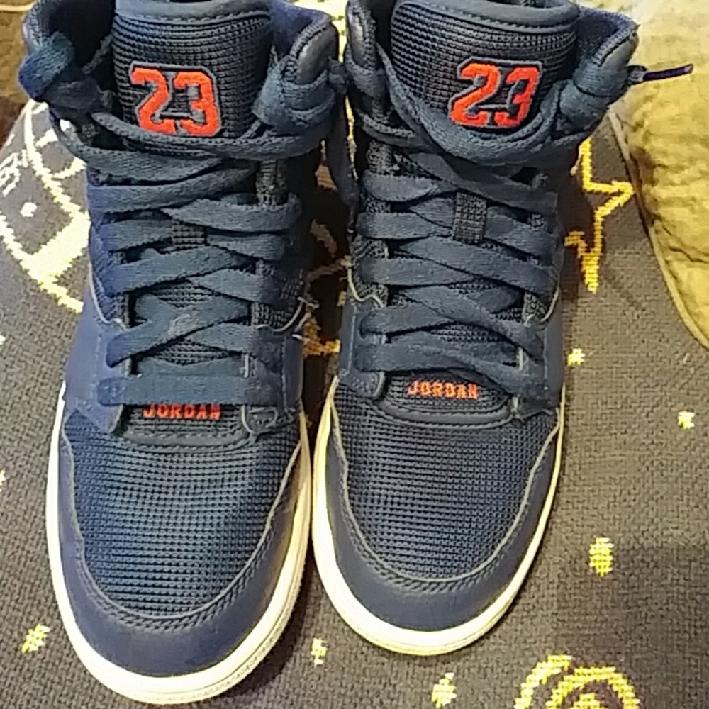 AIR JORDAN 6 RETRO AS BG HOT PINK/NAVY BLUE w/ BOX