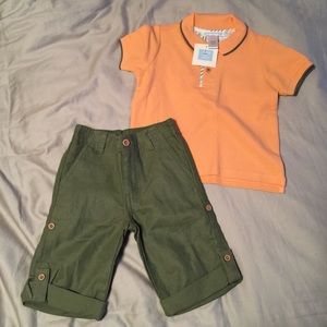 Toddler boy Janie and Jack outfit 12-18mo