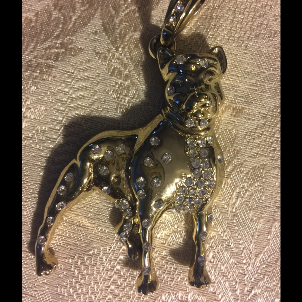 PIT BULL NECKLACE CHARM