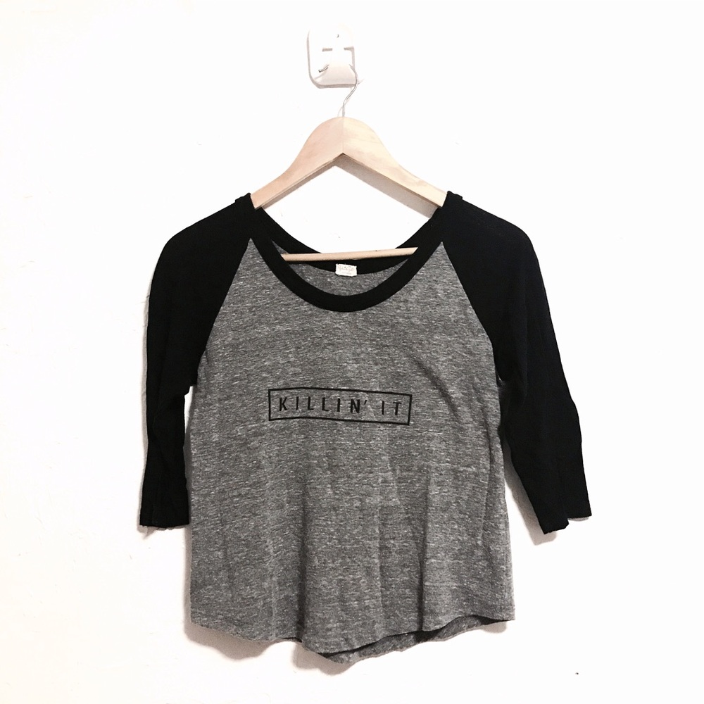 'Killin' It' Baseball Crop Top