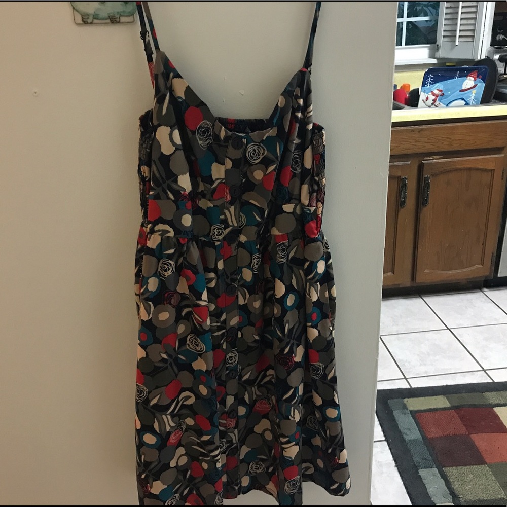 Printed mini dress