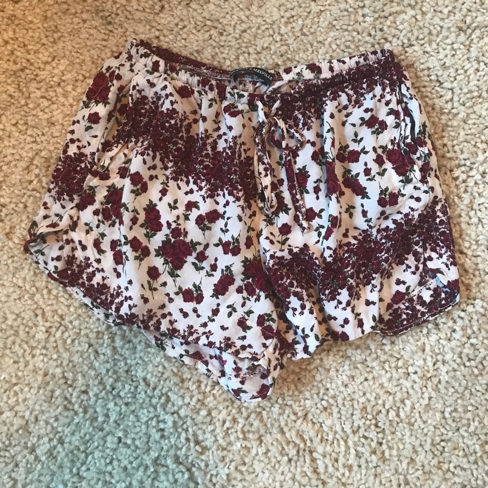 Brandy Melville Floral Shorts