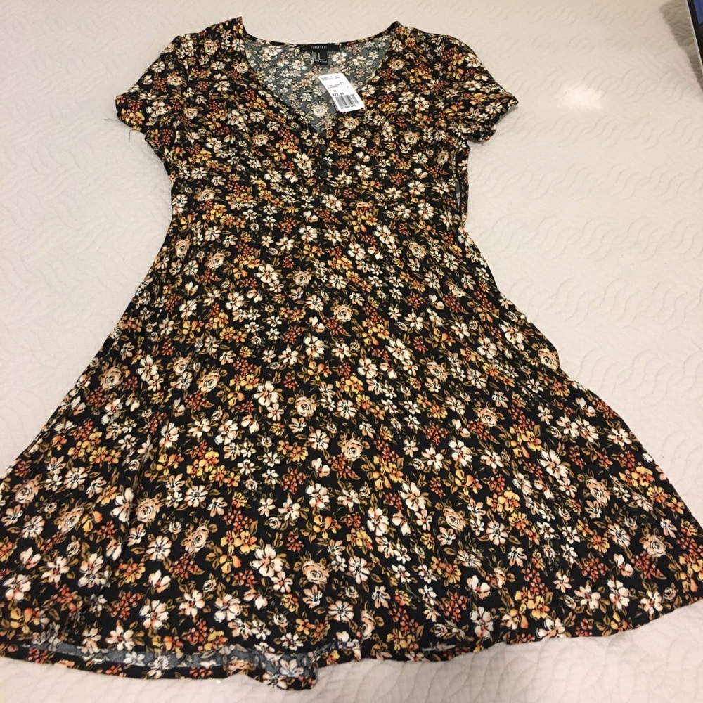 Forever 21 floral dress