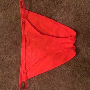 super sexy red bedazzled bikini bottoms!