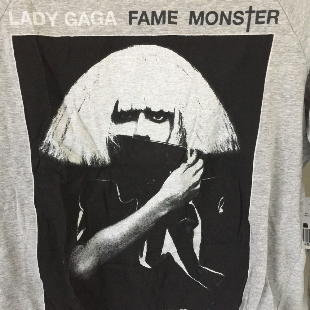 Forever 21 Lady Gaga Long Sleeve Tee
