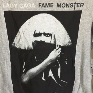 Forever 21 Lady Gaga Long Sleeve Tee