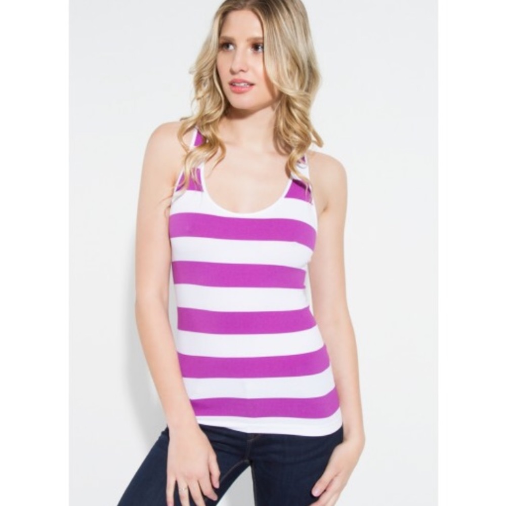 Sugarlip Striped Tank
