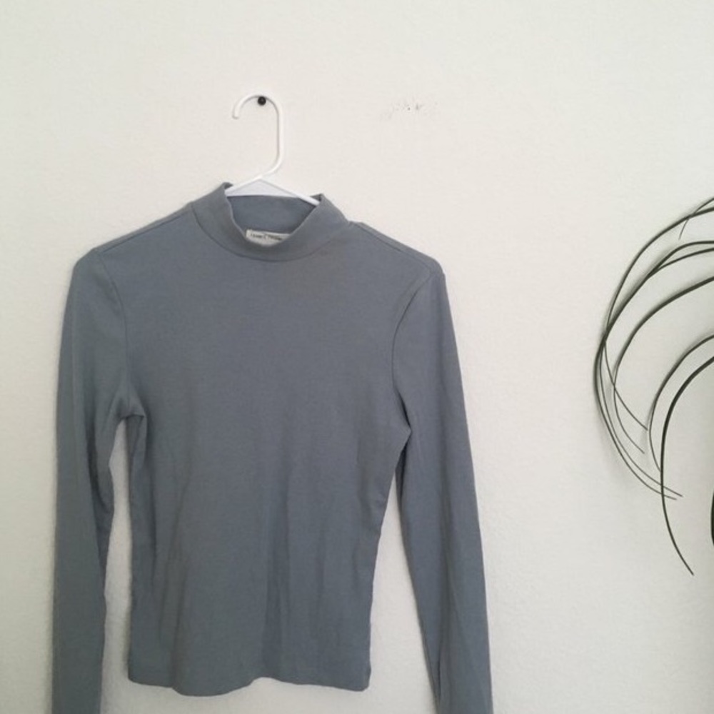 Periwinkle Mock Turtleneck