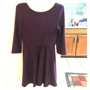 Sparkle purple dress