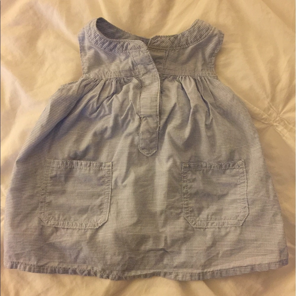 Baby Gap grid dress in 3-6 month size