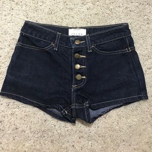 American Apparel Size 24 Jean Shorts