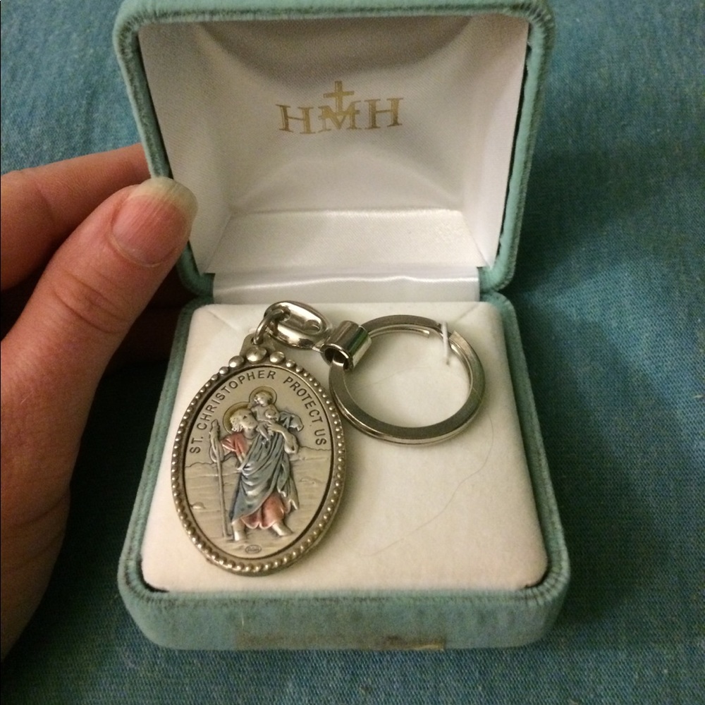 St. Christopher's keychain for new driver