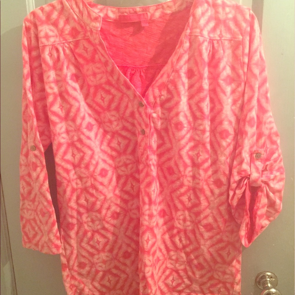 Fresh produce pink top